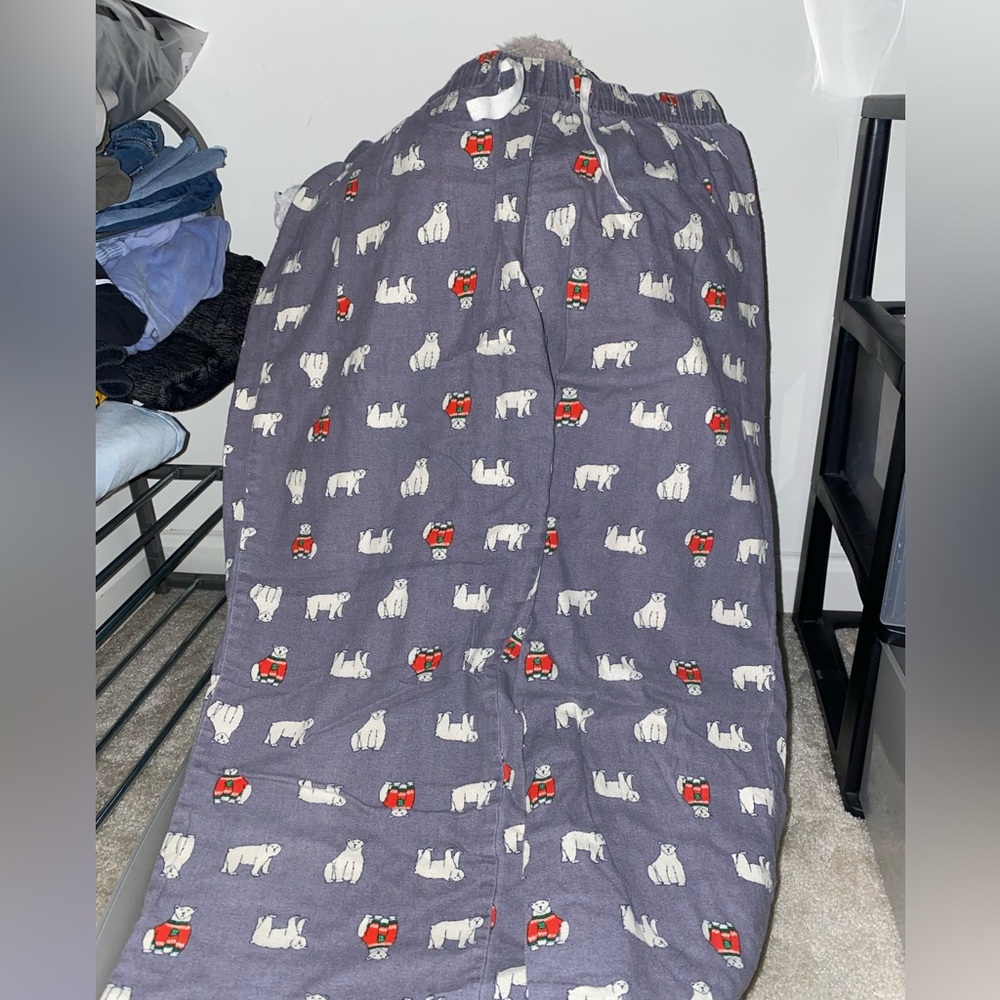 polarbear/raindeer pj pants